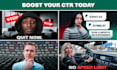 design high CTR youtube thumbnail design