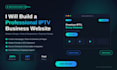 build a professional iptv website