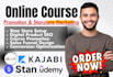 be your stanstore SEO and online course promotion expert