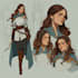 dnd character art and dnd character art