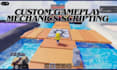 code roblox script for roblox game mechanics, roblox ui and systems