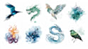 custom a watercolor tattoo design