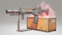 create weapon concept art for you