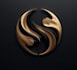 create a polished metal logo with realistic reflections