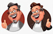 design cartoon caricature logo