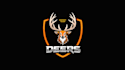design awesome deer logo with express delivery