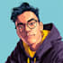 create a cartoon vector art portrait