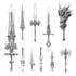 draw custom fantasy dnd weapons art and props