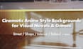 create cinematic anime backgrounds for visual novels and indie games