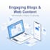 write professional emails, messages, and ai content
