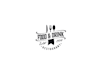 do unique food, and drink logo design