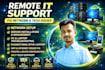 provide fast remote network troubleshooting and IT support