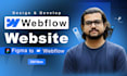 develop a webflow website from figma as an expert