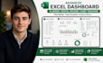 design advanced excel dashboard for planner rental income and habit tracking