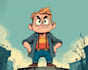 amazing comic cartoon character