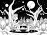 do black and white illustration art