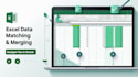 match and merge data across multiple files, sheets in excel