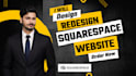 design or redesign a beautiful squarespace website with custom development