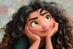 drawing a cartoon disney portrait