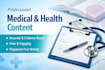 write medical content and patient education articles