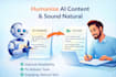 rewrite ai generated content to sound human and natural