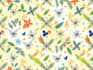 create seamless patterns in watercolor, acrylic or computer graphics
