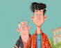 create cartoon comic character