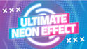 create custom 3d animated neon logo and gif