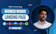 create a high converting wordpress website or landing page