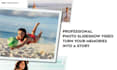 create an emotional photo slideshow video for any occasion