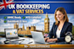 do bookkeeping accounting vat return for uk company