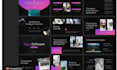 design clean professional powerpoint  canvas slides
