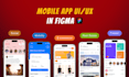 design modern mobile app UI UX that improves user experience in figma