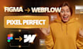 convert figma to webflow responsive website