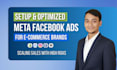 setup and optimize meta facebook ads for ecommerce brands with high roas
