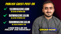 do guest post on music and magazine website