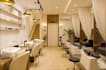 restyle modern salon interior,manicure workspace, boutique render,cgi spa design