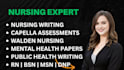 guide and support msn, bsn, and dnp nursing capstone projects