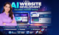ai website development ai full stack web developer, front end, backend developer