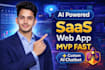 develop ai saas, ai web application and chatgpt chatbot