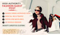 boost SEO with fashion backlinks and guest post