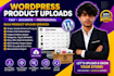 upload products to your woocommerce store