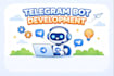 help you with custom telegram bots for your use