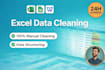 clean, format, and structure excel or google sheets data