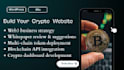 create crypto website, memecoin website, crypto token website