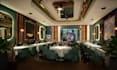 create modern party hall interior,lounge render, reception staging,wedding event