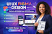 do ui ux figma design figma website and mobile app ui design