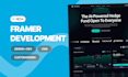 redesign and develop your website in framer