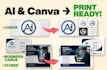 fix your ai generated or canva design