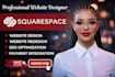 squarespace website design, squarespace website development, squarespace design